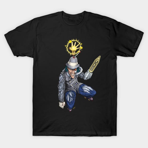 Detective cyborg T-Shirt by Heloz